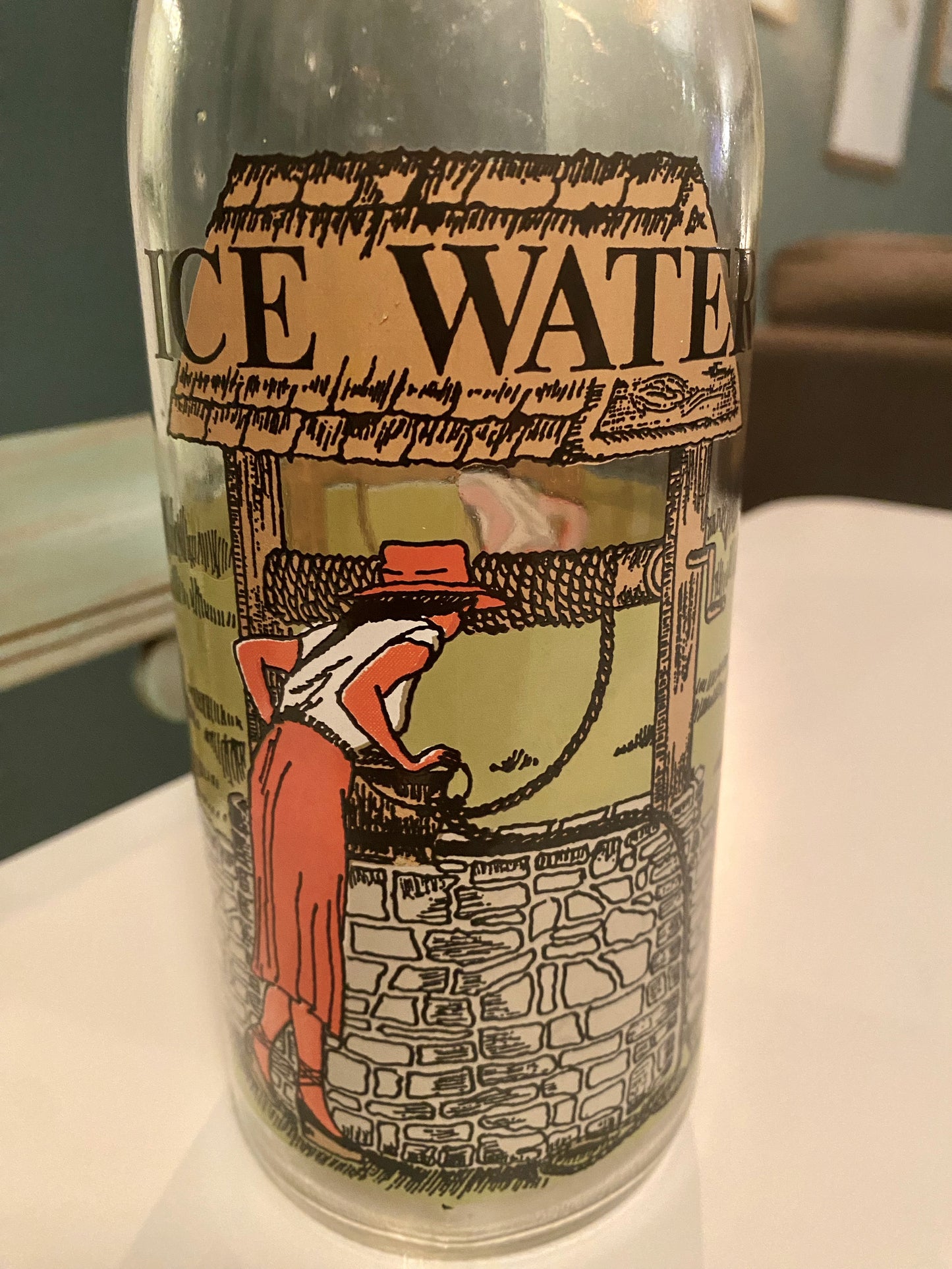 Vintage Ice Water Bottle (Made in Italy)