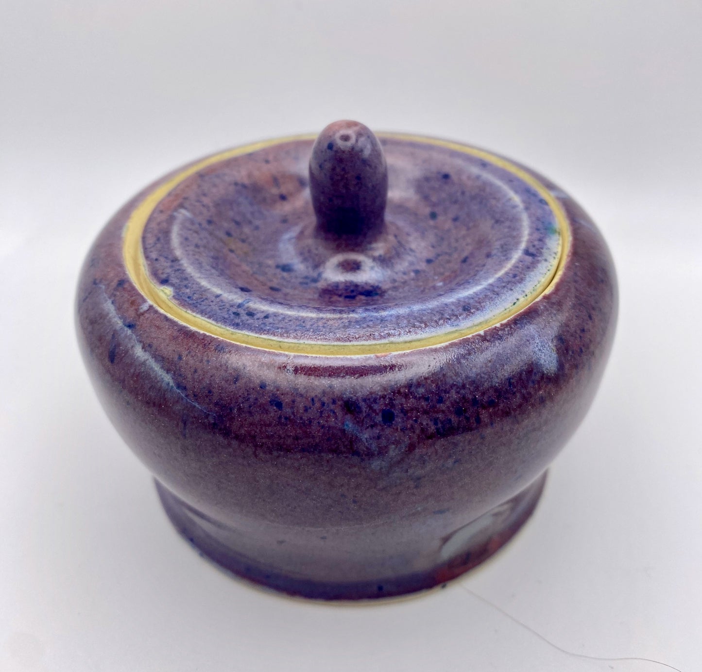 Handmade Purple Glazed Pottery