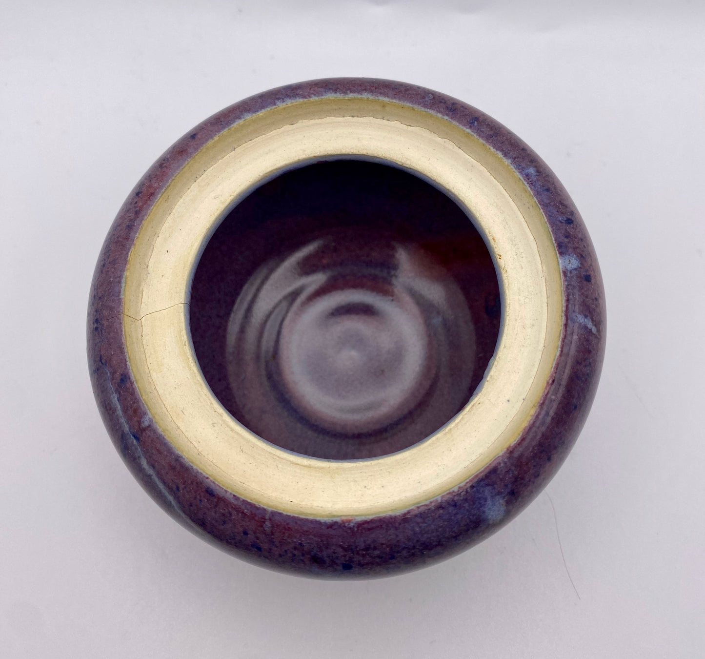 Handmade Purple Glazed Pottery